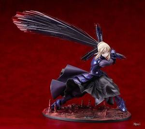 18CM Anime Sexy figura Alter <span class=keywords><strong>Saber</strong></span> Fate <span class=keywords><strong>Stay</strong></span> <span class=keywords><strong>Night</strong></span> King's Hammer de pie con espada Alter Pose modelo muñecas juguete regalo recoger - Product Image 2