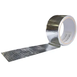 HVAC Alu 솔벤트 접착제 유리 섬유 알루미늄 50Mm 5*5 접착 강화 알루미늄 호일 테이프