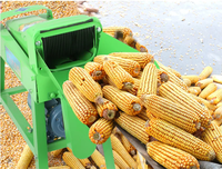 Machine à décortiquer le maïs domestique 220 V - Batteuse agricole à moteur, capacité 1000 kg/h, haute efficacité, facile à utiliser