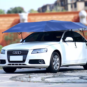 Parasol de Coche Semiautomático de 4.2M para Techo de Coche SUV, Sombrilla Plegable Portátil Manual para Coche, Accesorios para Coche - Product Image 1