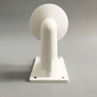 DS-1473ZJ-155 Dudukan Dinding untuk Kamera Dome Aksesoris CCTV Braket Kotak Sambungan Aluminium Putih Indoor/Outdoor