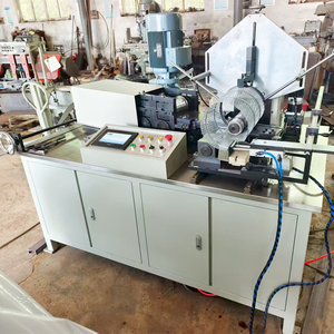 Filtro de aceite automático <span class=keywords><strong>Santer</strong></span> Pipe Mental Diamond Mesh Central Tube Rolling Machine para filtro de polvo - Product Image 2