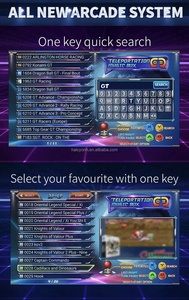 เครื่องเล่นเกมสต็อกพร้อมส่ง 4K สไตล์อาร์เคด จอยสติ๊กไร้สาย 10000+ เกม 3D รองรับทีวีและโปรเจคเตอร์ - Product Image 6