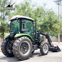 Tractor 4x4 LAWNIO con Múltiples Configuraciones y Accesorios Disponibles, Motor de 4 Cilindros con Alto Torque para Labranza