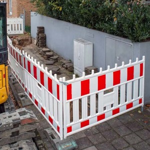 <span class=keywords><strong>Alemania</strong></span> modelo HDPE barrera de tráfico <span class=keywords><strong>temporal</strong></span> valla plástico seguridad vial <span class=keywords><strong>trabajo</strong></span> sistema de advertencia de tráfico - Product Image 5