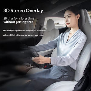 Housse de siège avant perforée en Nappa couleur personnalisée, respirante, pour Tesla Model 3 Y 2016-2026 (vente en gros) - Product Image 2