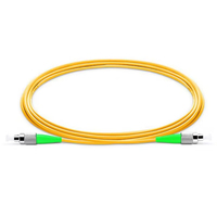 Cordon de brassage fibre optique monomode à faible perte, stable, FC APC UPC, APT, OEM, fabriqué en Chine, pour FTTH et ingénierie de réseaux 5G