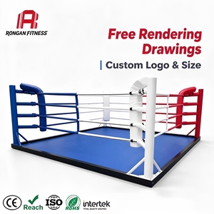 Plan de conception gratuit : <span class=keywords><strong>Ring</strong></span> de <span class=keywords><strong>boxe</strong></span> sur pied ou pliable personnalisé pour <span class=keywords><strong>le</strong></span> combat libre, <span class=keywords><strong>le</strong></span> Sanda, les arts martiaux mixtes et l'entraînement physique - Product Image 1