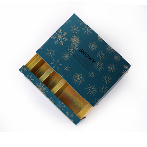 Caja de Joyería con Logotipo Personalizado, Laminación Brillante, Grabado en Relieve, para Anillos, Collares, Pendientes, Pulseras, Autoarmable, Magnético - Product Image 3