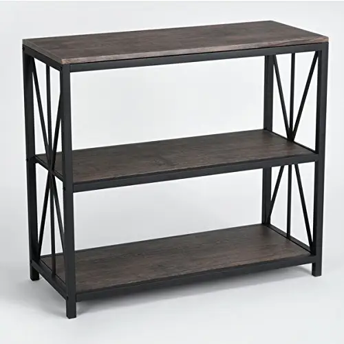 Woonkamer Smeedijzeren Kleine Entree Klassieke Stijl Display Rack Antieke Console Tafel Met Plank