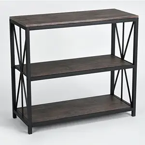 Woonkamer Smeedijzeren Kleine Entree Klassieke Stijl Display Rack Antieke Console Tafel Met Plank