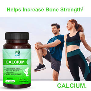 Tabletas de Vitamina D, Calcio, Magnesio y Zinc de Marca Privada OEM, Suplemento para Huesos Saludables, Aumenta la Energía, Tableta de Calcio - Product Image 3