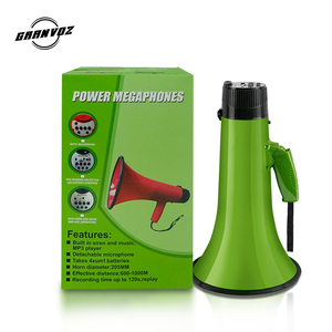 35w altoparlante con USB, SD, AUX per la sicurezza di indirizzo pubblico di allarme uso ad alta potenza grande altoparlante megafoni megafono XH-11 <span class=keywords><strong>CA</strong></span> - Product Image 1