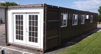Maison pré-conditionnée Portable, café, conteneur extensible de l'inde