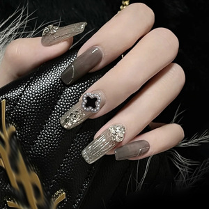 Nueva Joyería de Circonio, Adorno de Uñas con Forma de Flor de Cuatro Pétalos, Decoración de Uñas con Trébol, Adhesivo para Uñas, Venta al por Mayor - Product Image 6