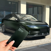 Película de TPU Verde Oscuro Satinado Económica Prelatek, Auto-Reparable con Calor y Alta Resistencia a la Intemperie