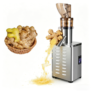 Extracteur <span class=keywords><strong>de</strong></span> jus à mastication lente sans lame pour fruits et légumes riches en fibres, alimentation automatique, large <span class=keywords><strong>goulotte</strong></span> - Product Image 1