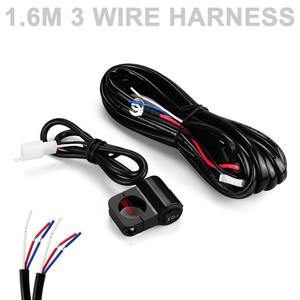 Комплект проводки для установки прожектора на мотоцикл Harley, двойной цвет, светодиодный, заводской - Product Image 2