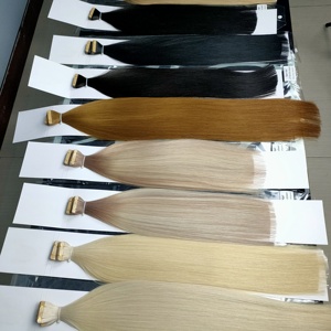 Extensiones de Cabello Adhesivas de Calidad Premium al por Mayor, Estilo Piano Mix Balayage, Cabello Remy Ruso, Sin Caída, Sin Enredos, para Belleza Capilar - Product Image 6