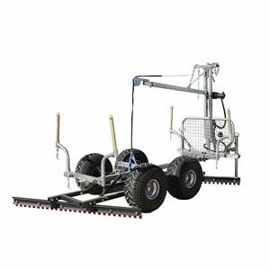 आरसेमी नवीनतम फैशन टिकाऊ आउटडोर एटीवी वानिकी ट्रेलर लकड़ी के साथ लॉग ट्रेलर लकड़ी के लोडर के साथ लॉग ट्रेलर - Product Image 1