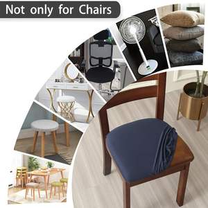 Polyester ghế bao gồm 100% máy có thể giặt không trượt ghế bảo vệ cho nhà ăn uống, khách sạn tiệc mua số lượng lớn - Product Image 4
