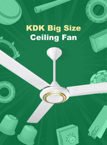 Iraq Decorative 48 56 60 Inch KDK <strong>Gosonical</strong> Giant AC Electric Industrial Ceiling Fan with 3 Strong Steel Blades for Living-room - Product Image 2