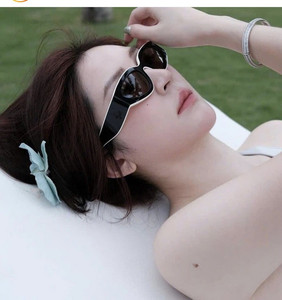 Vendite calde del progettista occhio di gatto <span class=keywords><strong>occhiali</strong></span> <span class=keywords><strong>da</strong></span> <span class=keywords><strong>sole</strong></span> polarizzati per le donne di alta qualità doppio colore telaio rettangolo acetato materiale UV400 Sun - Product Image 5