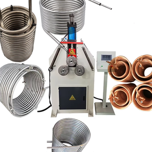 Pipe Tube Rolling Bending Machine 3 7 Roller Profile Round Ring <span class=keywords><strong>Roll</strong></span> Greenhouse Spring Big Huge Radius - Product Image 1