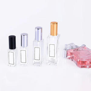 Venta Caliente de Botellas de Vidrio Cuadradas Transparentes de 1ml 2ml 3ml 5ml 10ml con Tapa para Perfume, Aceites Esenciales, Roll-on para el Cuidado de la Piel - Product Image 3