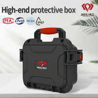 Mallette de transport multifonctionnelle en plastique personnalisable pour équipement professionnel, vente en gros, mallette à outils portative économique avec mousse prédécoupée