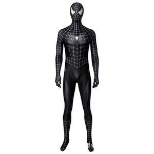 Combinaison <span class=keywords><strong>de</strong></span> cosplay <span class=keywords><strong>Spider</strong></span>-<span class=keywords><strong>Man</strong></span> personnalisée pour homme adulte, tissu extensible en spandex, impression numérique, haute élasticité, confortable, Comic Con - Product Image 3