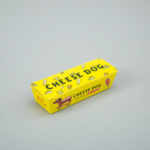 Tùy chỉnh gà cuộn đóng gói Hộp phân hủy sinh học thức ăn nhanh giấy lấy đi bánh mì hộp xúc xích - Product Image 3