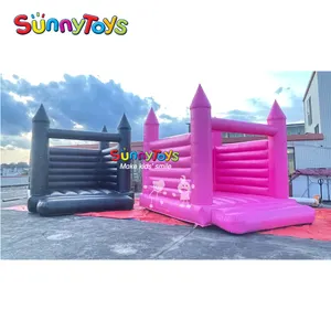 Bairro inflável pequeno do castelo da bouncy para venda, deslizador de água banzai