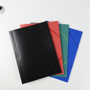 Multicolor Waterproof PP <strong>Document</strong> Box <strong>File</strong> A4 Size with Elastic Band Closure - Product Image 1