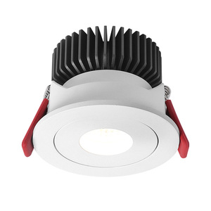 Lámpara LED Comercial Empotrada en el Techo, Iluminación Interior sin Marco, Alimentación por CA, Regulable, Aluminio, 4100K, Blanco Neutro, CRI 90, IP20 - Product Image 2