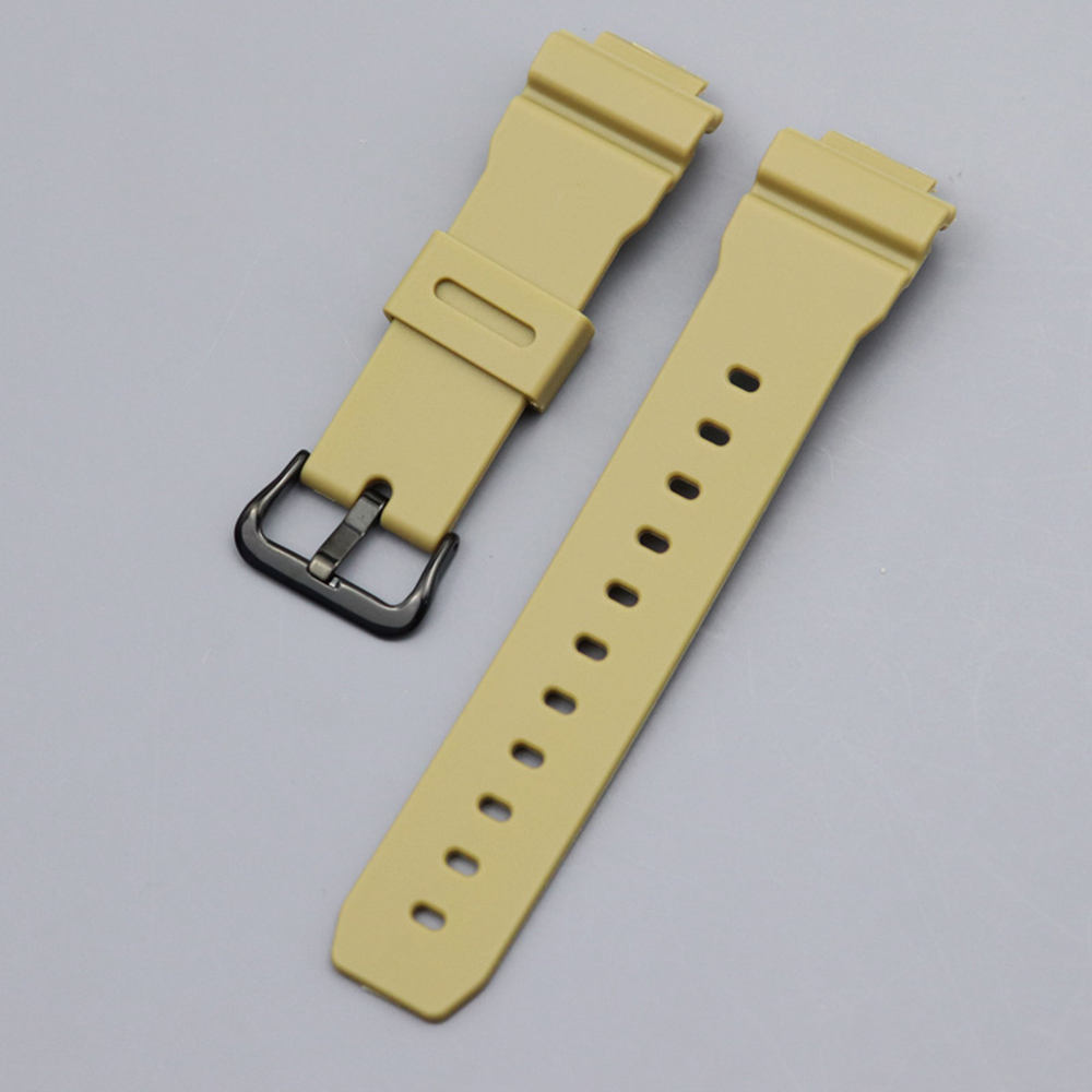 สีเบจพร้อมหัวเข็มขัดสีดำ