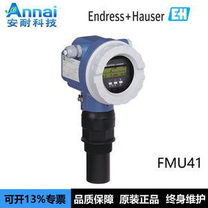 Capteur de niveau ultrasonique Endress+Hauser Fmu41, portée 5 m, 24 V, acrylonitrile butadiène styrène - Product Image 1