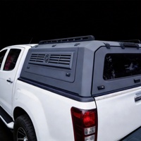 Bâche de benne universelle en acier au carbone trempé sur mesure pour pick-up (benne de 2m) – Étanche, installation sans perçage, options de décoration en verre