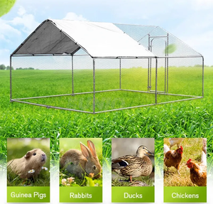 Walk in Chicken Run Gran jaula de pollo al aire libre Coop Cover en descuento - Product Image 3