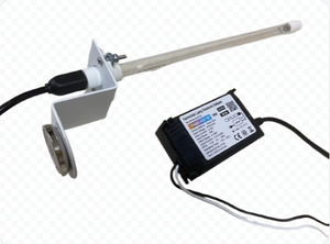 Lâmpadas Germicidas <span class=keywords><strong>UV</strong></span> para Purificação de Ar em Dutos HVAC, Purificador de Ar <span class=keywords><strong>UV</strong></span> 24V com Montagem Z e Ímã 18W - Product Image 5