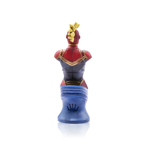 Figura de acción de colección hecha a medida estatua de PVC 3D Capitán Marvel Super Anime película personajes juguetes nuevo capitán figura de juguete Bustos - Product Image 2