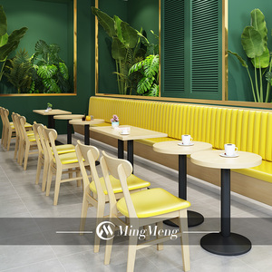 Juego de Muebles de Alta Calidad para Cafetería, Restaurante, Bar, Centro Comercial Moderno, con Superficie de Piedra, Colores Opcionales, Mesas Duraderas y Ecológicas - Product Image 4