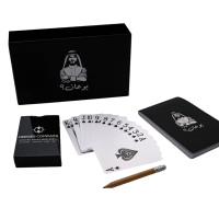 Cartes à Jouer en Plastique Royales Personnalisées de Haute Qualité, Imperméables, Grandes et avec Index, Fournisseurs