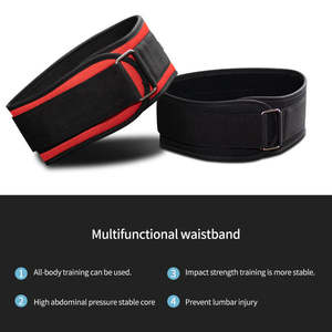 Ceinture de Soutien Lombaire en Polyester de Haute Qualité pour Fitness, Musculation, Haltérophilie, Powerlifting, Gym – Réglable et Personnalisable - Product Image 5