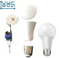 Ampoule LED DOB personnalisable B22 E27 3W 5W 7W 9W 12W 15W 18W 22W 24W Ampoules LED Matière première Ampoules LED d'usine