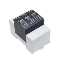 Parasurtenseur CSQ DC SPD Type 20kA 40kA Protection électronique contre les surtensions CE Système photovoltaïque Parasurtenseur 1000V DC SPD