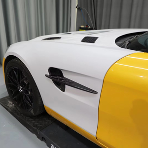 Kits de carrosserie d'ailes en fibre de carbone sèche à <span class=keywords><strong>prix</strong></span> de vente total de haute qualité pour <span class=keywords><strong>Mercedes</strong></span> <span class=keywords><strong>AMG</strong></span> GT <span class=keywords><strong>GTS</strong></span> - Product Image 2