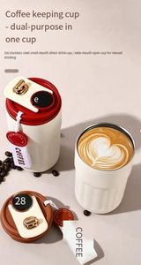 <span class=keywords><strong>Tasse</strong></span> Thermos Intelligente Classique en Acier Inoxydable 316, <span class=keywords><strong>Tasse</strong></span> de Bureau Isotherme avec Filtre à Eau Intelligent et Affichage LED de la Température - Product Image 3