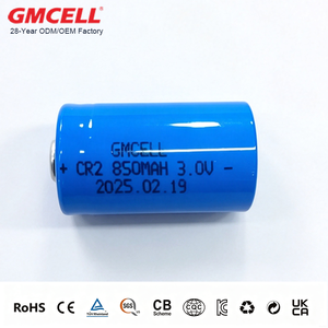 เซลล์แบตเตอรี่ลิเธียมทรงกระบอก850mAh 3.0V CR2 CR15H270ได้ - Product Image 1