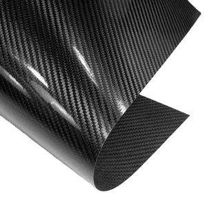 แผ่นคาร์บอนไฟเบอร์ฟอร์จแบบทิศทางเดียว หนา 1 มม. 2 มม. 3 มม. 4 มม. สำหรับแผ่นเคฟลาร์ - Product Image 3
